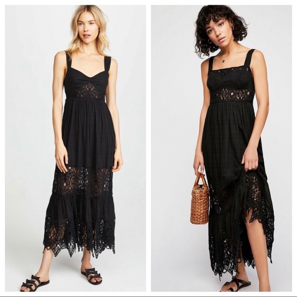 NEW Free People Caught your Eye Maxi Dress - Picture 2 of 11